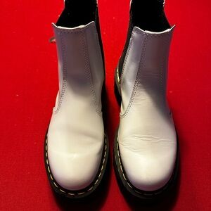 Dr. Martens White Combat Boots
